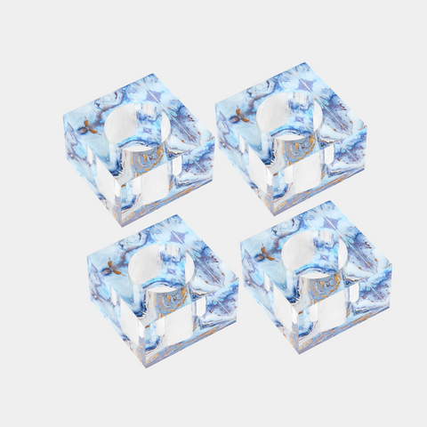 Luxury Lucite Napkin Rings