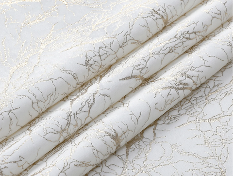 Velvet Gold Crackle Tablecloth