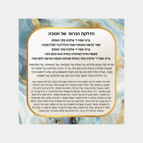 Chanuka Brachos Block