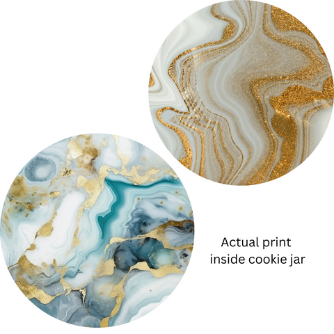 Agate Cookie Jar