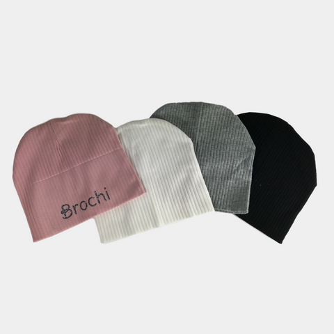 Personalized Ribbed Baby Beanie