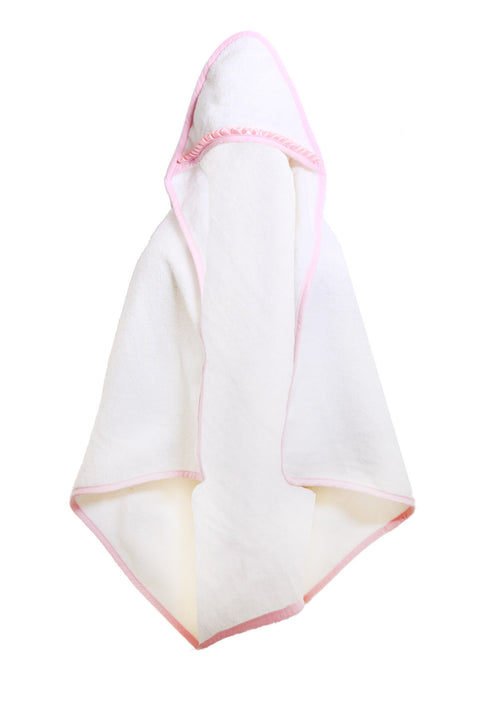 Ruffle Hooded Baby Towel
